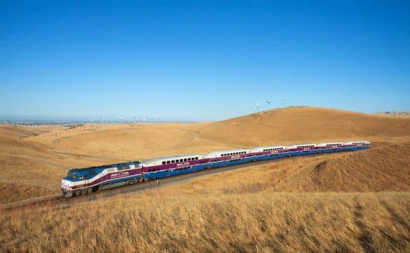 Altamont Corridor Express Ace train