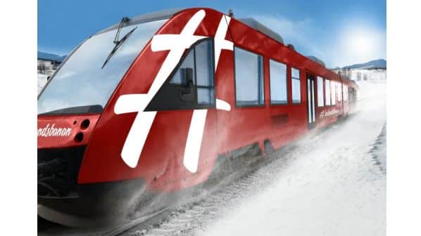 Inlandsbanan Inland Railway Alstom Lint DMU