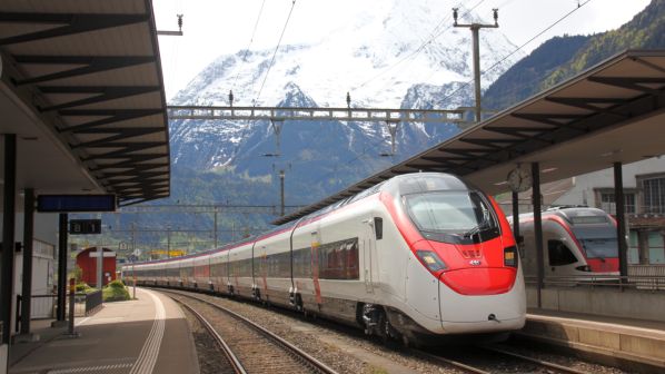 SBB Giruno EMU Erstfeld