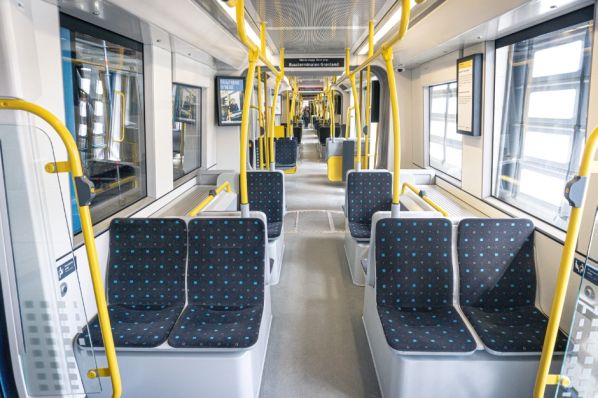 Sporveien Oslo CAF Urbos interior