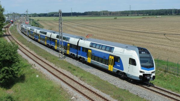 MAV-Start Stadler Kiss EMU Velim